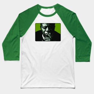 Satchmo-Warhol-styled design Baseball T-Shirt